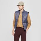 Target Men's Lightweight Quilted Vest - Goodfellow & Co Geneva Blue