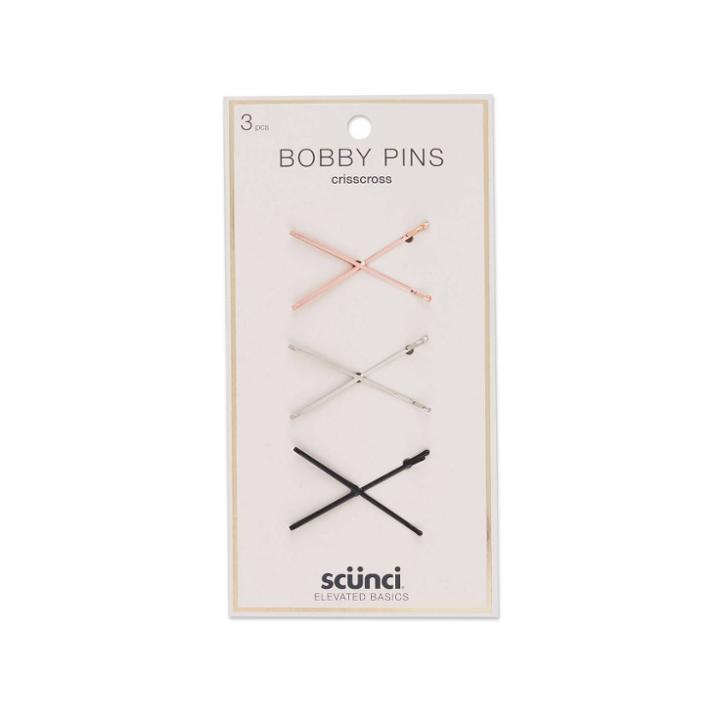 Scunci Criss Cross Bobby Pins