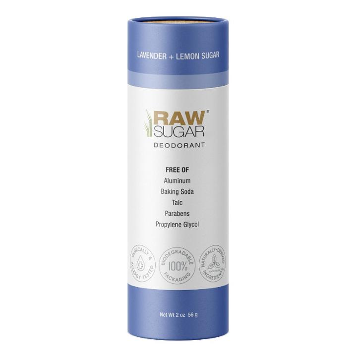 Raw Sugar Deodorant Lavender + Lemon