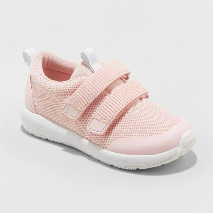 Toddler Girls' Dustina Eva Sneakers - Cat & Jack Blush 4, Toddler Girl's, Pink