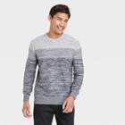 Men's Colorblock Crew Neck Pullover - Goodfellow & Co Cement Gray
