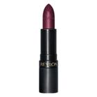 Revlon Super Lustrous Lipstick The Luscious Mattes - 021 Black Cherry - 0.15oz, Black Red