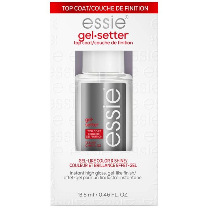 Essie Gel Setter Top Coat - Gel-like Finish