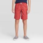 Boys' Pull-on Woven Shorts - Cat & Jack Red