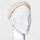 Braided Sweater Knit Headband - Universal Thread Ivory