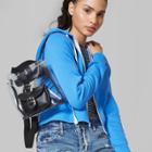Women's Cropped Zip-up Hoodie - Wild Fable Blue