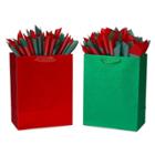 Brushed Metal Bags Green/red - Papyrus,