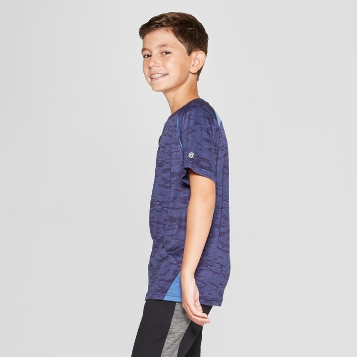 Boys' Novelty Camo Training T-shirt - C9 Champion Blue