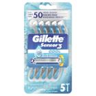 Gillette Sensor 3 Blade Cool Men's Disposable Razors