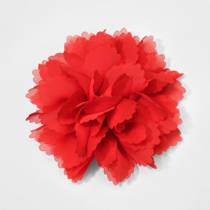 Girls' Chiffon Salon Clip - Cat & Jack Coral (pink)