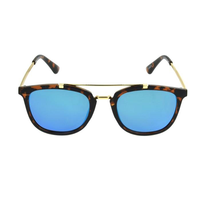 Men's Oval Sunglasses - Goodfellow & Co Brown