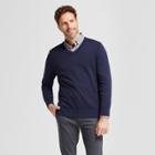 Men's V-neck Sweater - Goodfellow & Co Navy