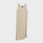 Girls' Rib-knit Striped Tank Maxi Dress - Art Class S,