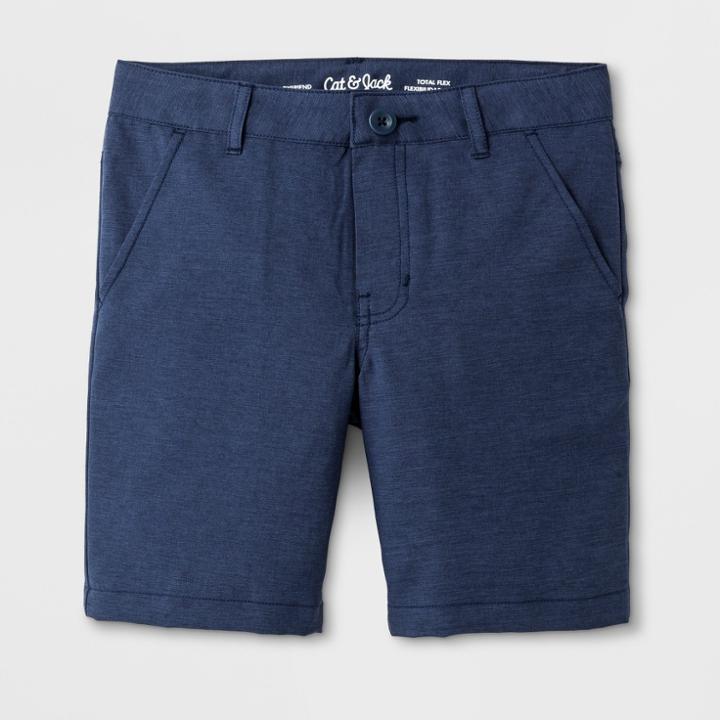 Boys' Quick Dry Chino Shorts - Cat & Jack Blue