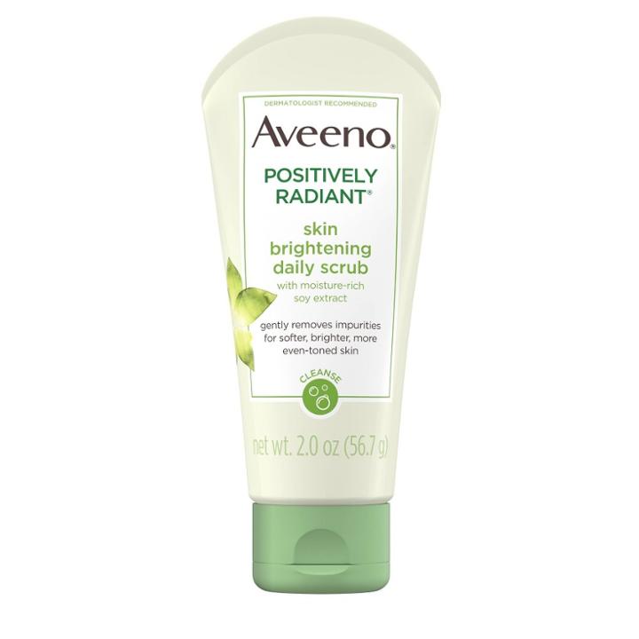 Target Aveeno Positively Radiant Skin Brightening Exfoliating Face