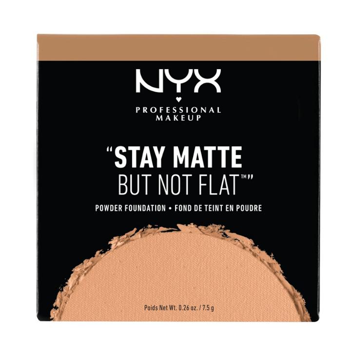 Nyx Professional Makeup Stay Matte But Not Flat Powder Foundation Tawny