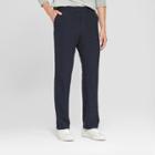 Men's Solid Straight Fit Lightweight Trouser - Goodfellow & Co Xavier Navy