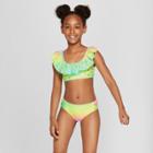 Girls' Be Mine Bikini Set - Cat & Jack Aqua