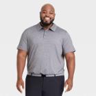 Men's Jersey Golf Polo Shirt - All In Motion Gray