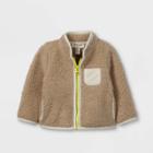 Baby Family Gateway Sherpa Zip-up Sweatshirt - Cat & Jack Tan