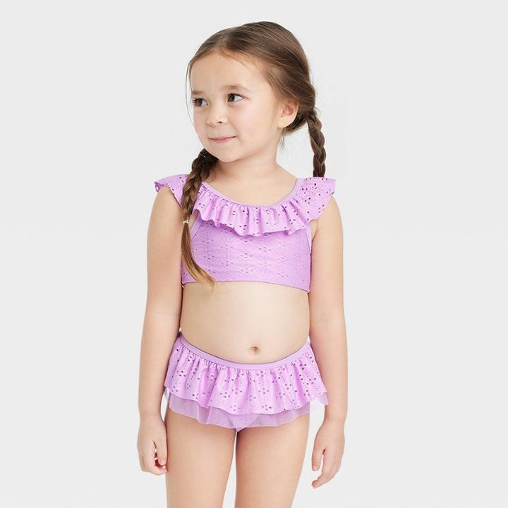 Baby Girls' Bikini Set - Cat & Jack Purple