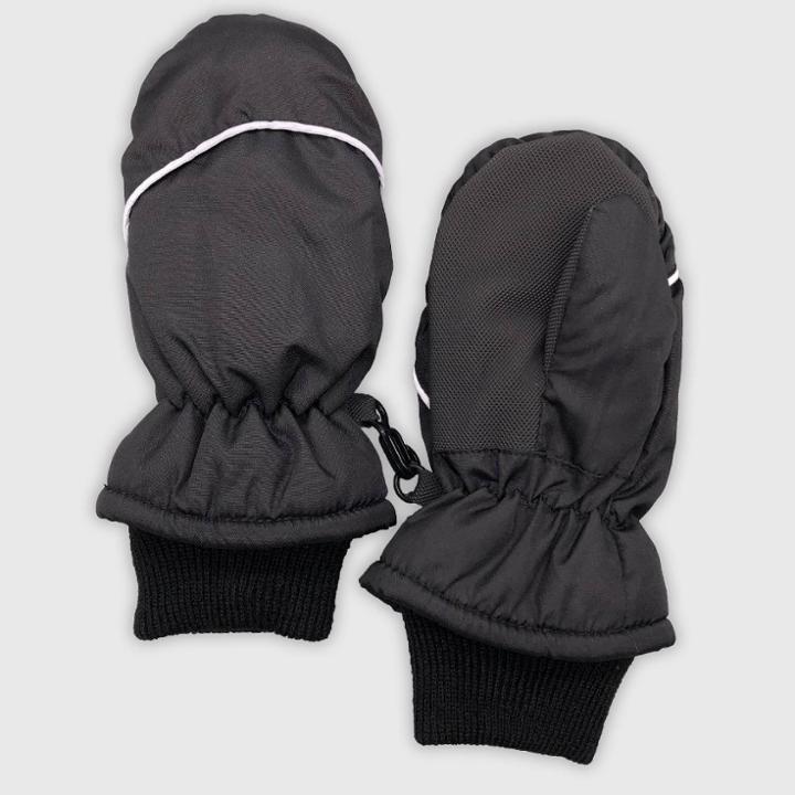Toddler Boys' Mittens - Cat & Jack Black