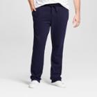 Men's Big & Tall Fleece Pants - Goodfellow & Co Navy (blue)