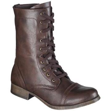 Women's Mossimo Supply Co. Khalea Combat Boots - Cognac 6