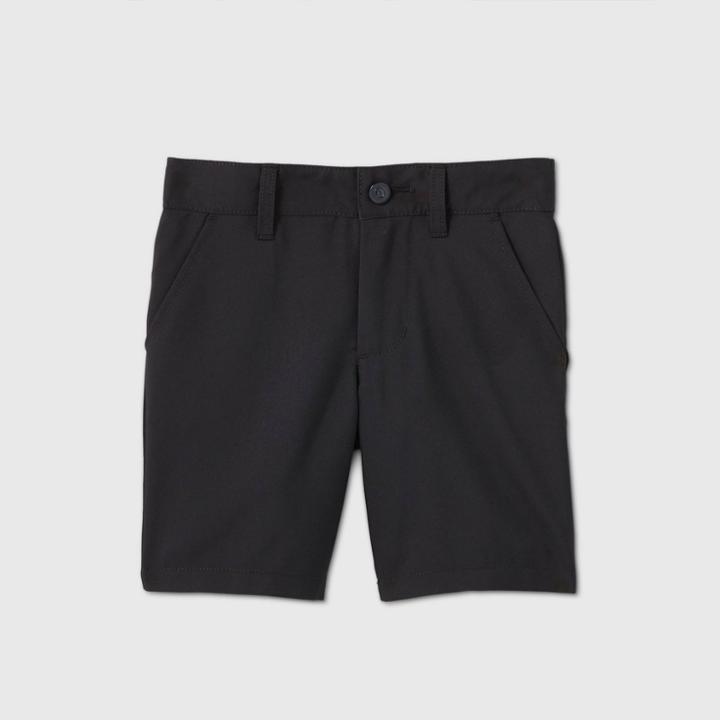 Toddler Boys' Quick Dry Uniform Shorts - Cat & Jack Black