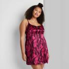 Women's Plus Size Notch Slip Dress - Wild Fable Purple