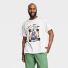 Houston White Adult Short Sleeve Graphic Shirt - White Xxs/xs