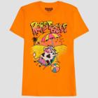 Target Men's Stranger Things Short Sleeve Graphic T-shirt Orange Dream