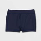 Toddler Girls' Swim Shorts - Cat & Jack Navy Blue