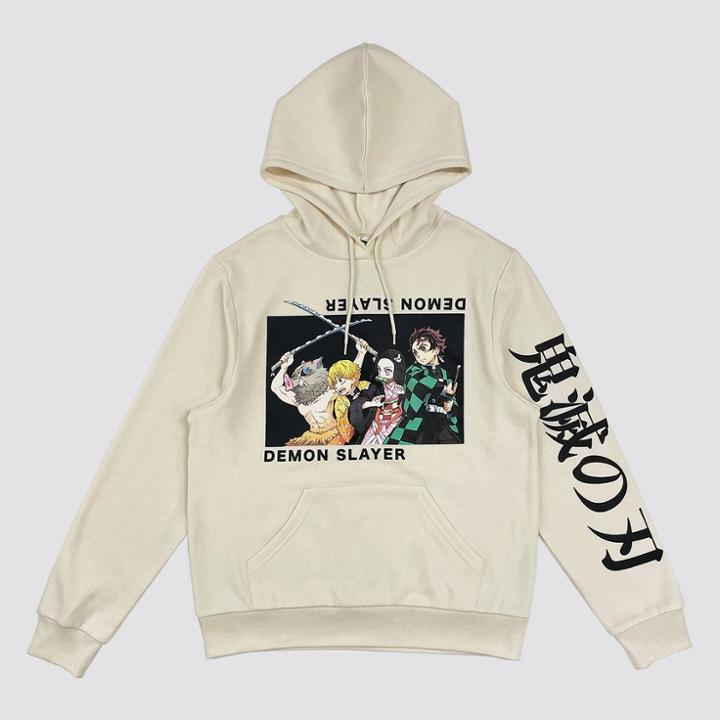 Men's Demon Slayer Graphic Sweatshirt - Off-white