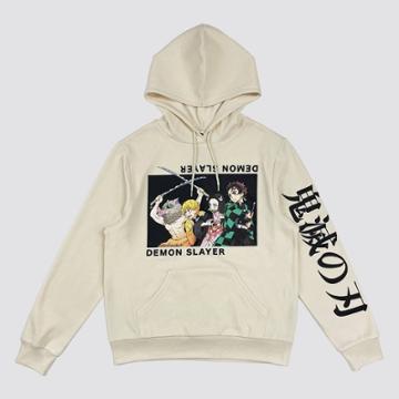 Men's Demon Slayer Graphic Sweatshirt - Off-white