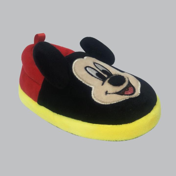 Disney Toddler Boys' A-line Slipper Mickey Black