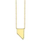 Target Footnotes State Pendant - Gold, Girl's, Nevada