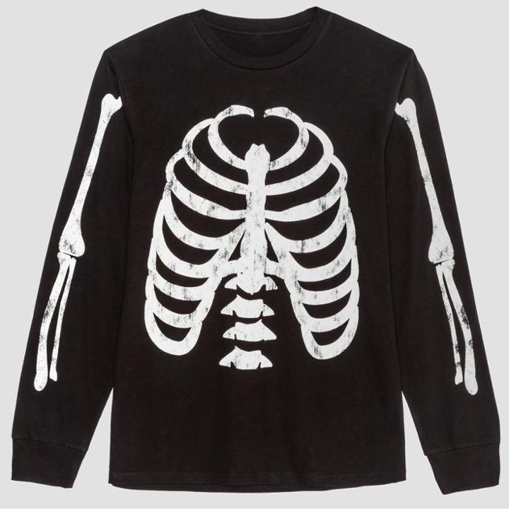 Well Worn Petitemen's Star Wars Skeleton Short Sleeve Graphic T-shirt - Black
