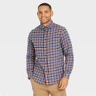 Men's Lightweight Flannel Long Sleeve Button-down Shirt - Goodfellow & Co