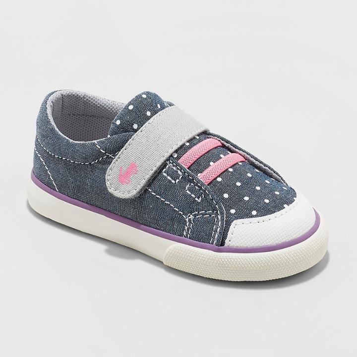 Toddler Girls' See Kai Run Basics Monterey Ii Dots Sneakers - Blue
