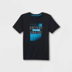 All In Motion Boys' Short Sleeve 'this Battery Never Drains' Graphic T-shirt - All In