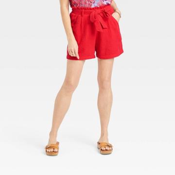 Women's Shorts - Knox Rose Red
