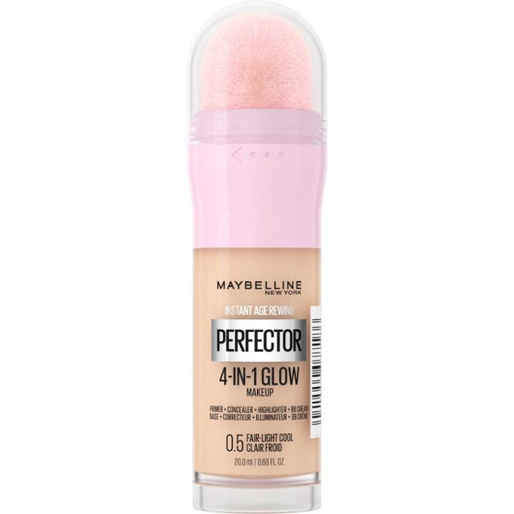 Maybelline Instant Age Rewind Instant Perfector 4-in-1 Glow Foundation Makeup - 0.5 Fair/light Cool