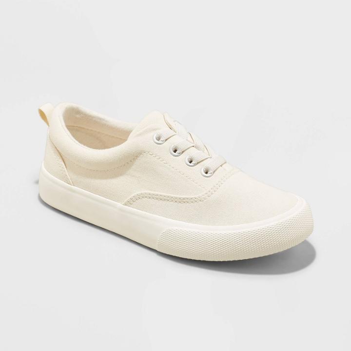 Boys' Tyler Slip-on Apparel Sneakers - Cat & Jack White