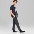Men's Cotton Twill Pleated Pants - Original Use Zodiac Night