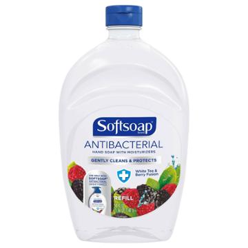 Softsoap Antibacterial Liquid Hand Soap Refill - White Tea & Berry