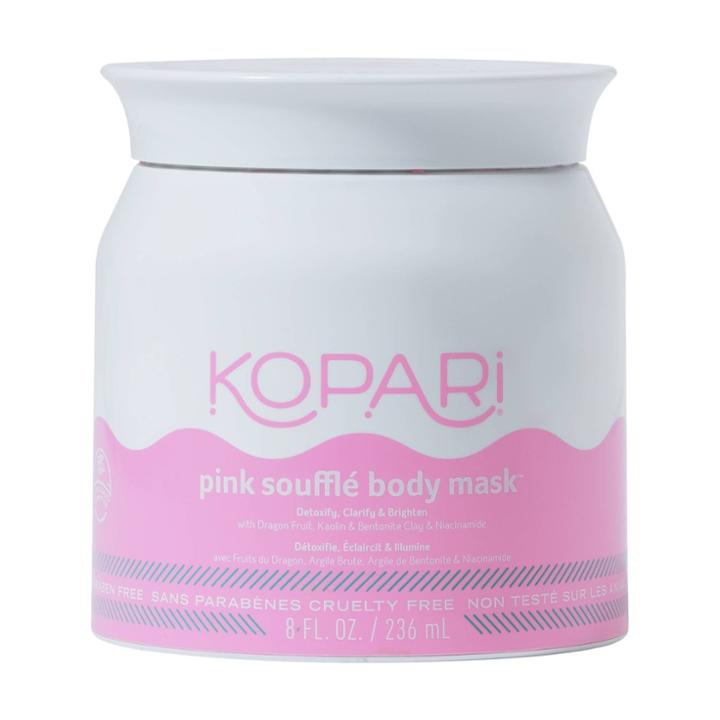 Kopari Pink Souffl Body Mask With Niacinamide, Kaolin Clay, Dragon Fruit And Coconut Oil - 8 Fl Oz - Ulta Beauty