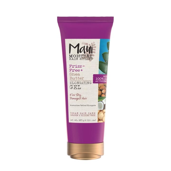 Maui Moisture Frizz Free + Shea Butter Elongating Hair Styling Gel For Curly Hair