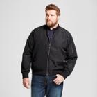 Men's Big & Tall Standard Fit Lightweight Bomber Jacket - Goodfellow & Co Black