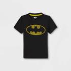 Warner Bros. Toddler Boys' Batman Short Sleeve Graphic T-shirt - Black